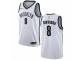 Men Nike Brooklyn Nets #8 Spencer Dinwiddie White NBA Jersey - Association Edition