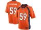 Men Nike NFL Denver Broncos #59 Danny Trevathan Home Orange Limited Jersey