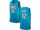 Men Nike Oklahoma City Thunder #12 Steven Adams  Turquoise NBA Jersey - City Edition