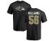 Men Nike Tim Williams Black Name & Number Logo - NFL Baltimore Ravens #56 T-Shirt