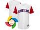 Men's Dominican Republic Baseball Majestic White 2017 World Baseball Classic Authentic Team Jersey