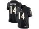 Men's Limited Devin Hester #14 Nike Black Alternate Jersey - NFL Baltimore Ravens Vapor Untouchable