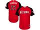 Men's Majestic Clayton Kershaw Red L.A. Dodgers 2015 All-Star Game Player Jersey