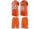 Men's Nike Denver Broncos #58 Von Miller Orange Tank Top Suit NFL Jersey