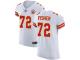 Nike Eric Fisher Elite White Road Men's Jersey - NFL Kansas City Chiefs #72 Vapor Untouchable
