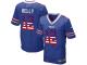 Nike Jim Kelly Elite Royal Blue Home Men's Jersey - NFL Buffalo Bills #12 USA Flag Fashion