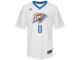 Russell Westbrook Oklahoma City Thunder adidas 2014-15 Pride Swingman Jersey - White