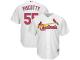 Stephen Piscotty St. Louis Cardinals Majestic Official Cool Base Player Jersey - White