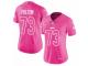 Women's Nike Kansas City Chiefs #73 Zach Fulton Limited Pink Rush Fashion NFL Jersey