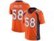 Youth Limited Von Miller #58 Nike Orange Home Jersey - NFL Denver Broncos Vapor Untouchable